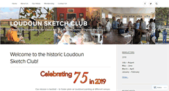 Desktop Screenshot of loudounsketchclub.com